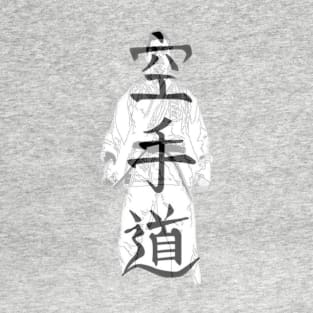 Karate Kanji w/ Tough Guy Silhouette T-Shirt